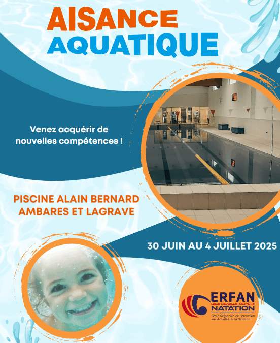 FORMATION ENCADRANT AISANCE AQUATIQUE