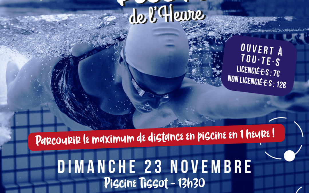 Record de l’heure à la Piscine Tissot